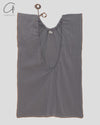 BASERANGE 25 Early Spring V-neck top BAS-TOMX-LC-SP25-HH BAYON GREY (YELLOW)